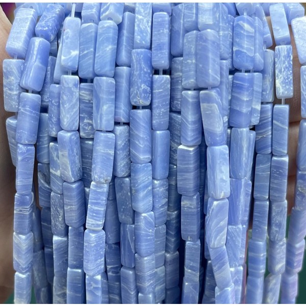 No_2420_Synthetic Purple Agate Rectangle Beads_4*13mm_(Sold Per Strand)