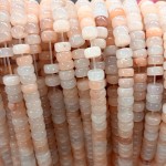 No_2566_Natural Pink Aventurine Pillow Bead_7*4mm_(Sold Per Strand)