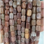 No_2579_Natural Purple Aventurine Rectangle Nugget Beads_8*12mm_(Sold Per Strand)