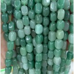 No_2582_Natural Green Aventurine Rectangle Nugget Beads_8*12mm_(Sold Per Strand)