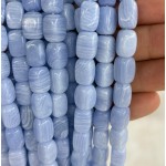 No_2601_Synthetic Purple Agate Rectangle Nugget Beads_8*12mm_(Sold Per Strand)