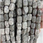 No_2606_Natural Maifan Stone Rectangle Nugget Beads_8*12mm_(Sold Per Strand)