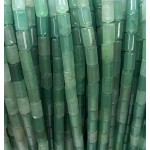 No_2642_Natural Green Aventurine Cylinder_5*8mm_(Sold Per Strand)