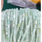 No_2670_Natural Light Amazonite Cylinder_4*8mm_(Sold Per Strand)