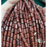 No_2681_Natural Rainbow Jasper Cylinder Beads_4*8mm_(Sold Per Strand)