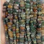 No_455_Natural Indian Agate Center Drilled (short) Marquise Beads_4*8mm_(Sold Per Strand)