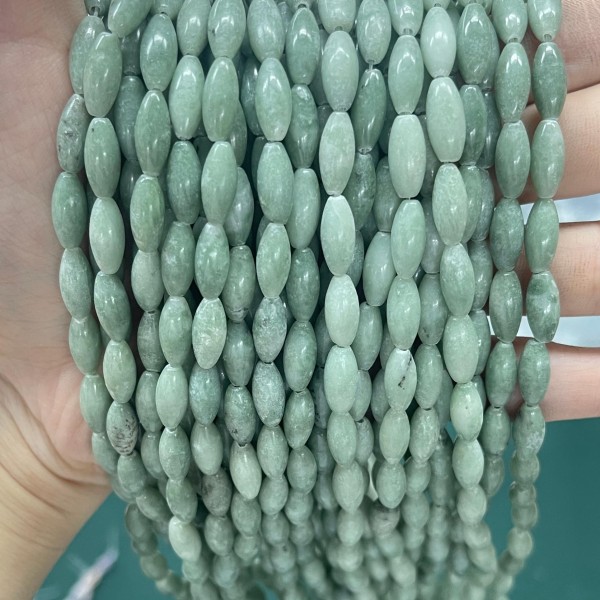 No_483_Natural Lushan Corn Rice Beads_5*12mm_(Sold Per Strand)