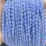 No_594_Synthetic Purple Agate Beads_4*6mm_(Sold Per Strand)