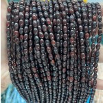 No_596_Natural Red Poppy Jasper Beads_4*6mm_(Sold Per Strand)