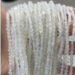 No_658_Synthetic Opal Flat Heart_4mm_(Sold Per Strand)