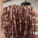 No_670_Natural Purple Aventurine Flat Heart_4mm_(Sold Per Strand)