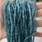 No_675_Enhanced Ink Blue Chalcedony Flat Heart_4mm_(Sold Per Strand)