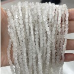 No_678_Natural White Crystal Flat Heart_4mm_(Sold Per Strand)