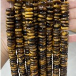 No_701_Natural Yellow Tiger Eye Stone Spacer_4*12mm_(Sold Per Strand)