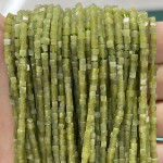 No_838_Natural Southern Jade Small Cube Beads_2mm_(Sold Per Strand)