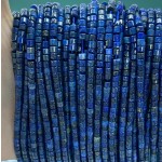 No_860_Enhanced Lapis Lazuli Disc (heishi) Spacer Beads_2*3mm_(Sold Per Strand)