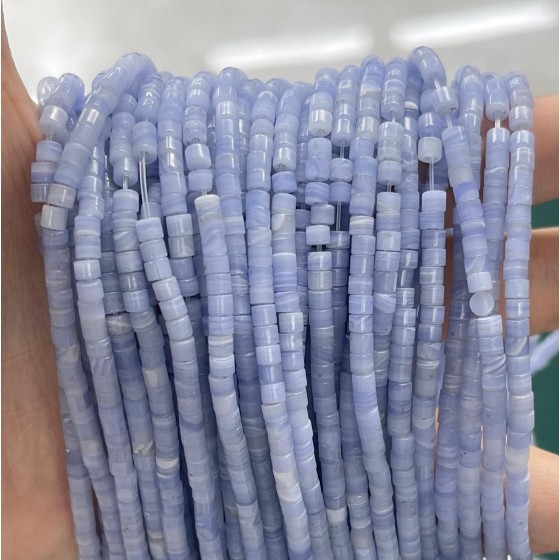 No_868_Synthetic Purple Agate Disc (heishi) Spacer Beads_2*3mm_(Sold Per Strand)