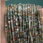 No_876_Natural Indian Agate Disc (heishi) Spacer Beads_2*3mm_(Sold Per Strand)