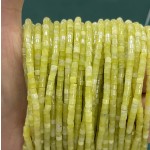 No_879_Natural Lemon Jade Disc (heishi) Spacer Beads_2*3mm_(Sold Per Strand)