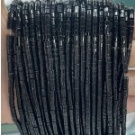 No_894_Natural Black Agate Disc (heishi) Spacer Beads_2*3mm_(Sold Per Strand)