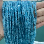 No_980_Enhanced Blue Chalcedony Flat Five Pointed Star_4mm_(Sold Per Strand)