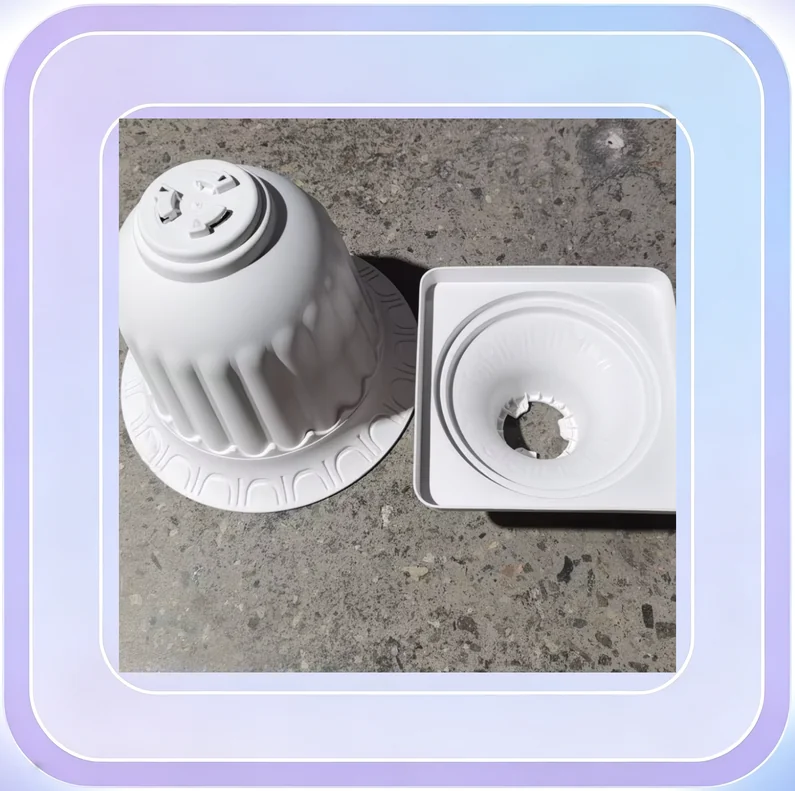 No.172_European thickened plastic flower pot for succulents, green plants, hydroponic plants, balcony garden decoration