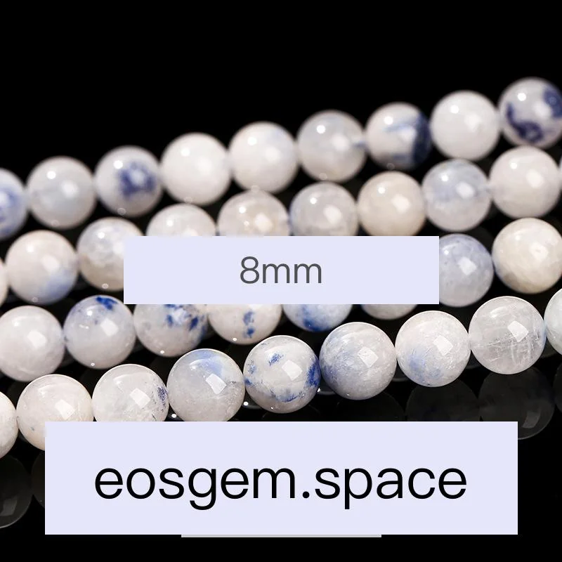 No_4137_Natural Blue Thread Stone Beads_8mm_(Sold Per Strand)