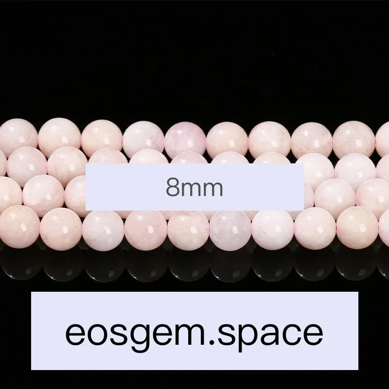 No_4315_Natural Pink Morganite Beads_8mm_(Sold Per Strand)