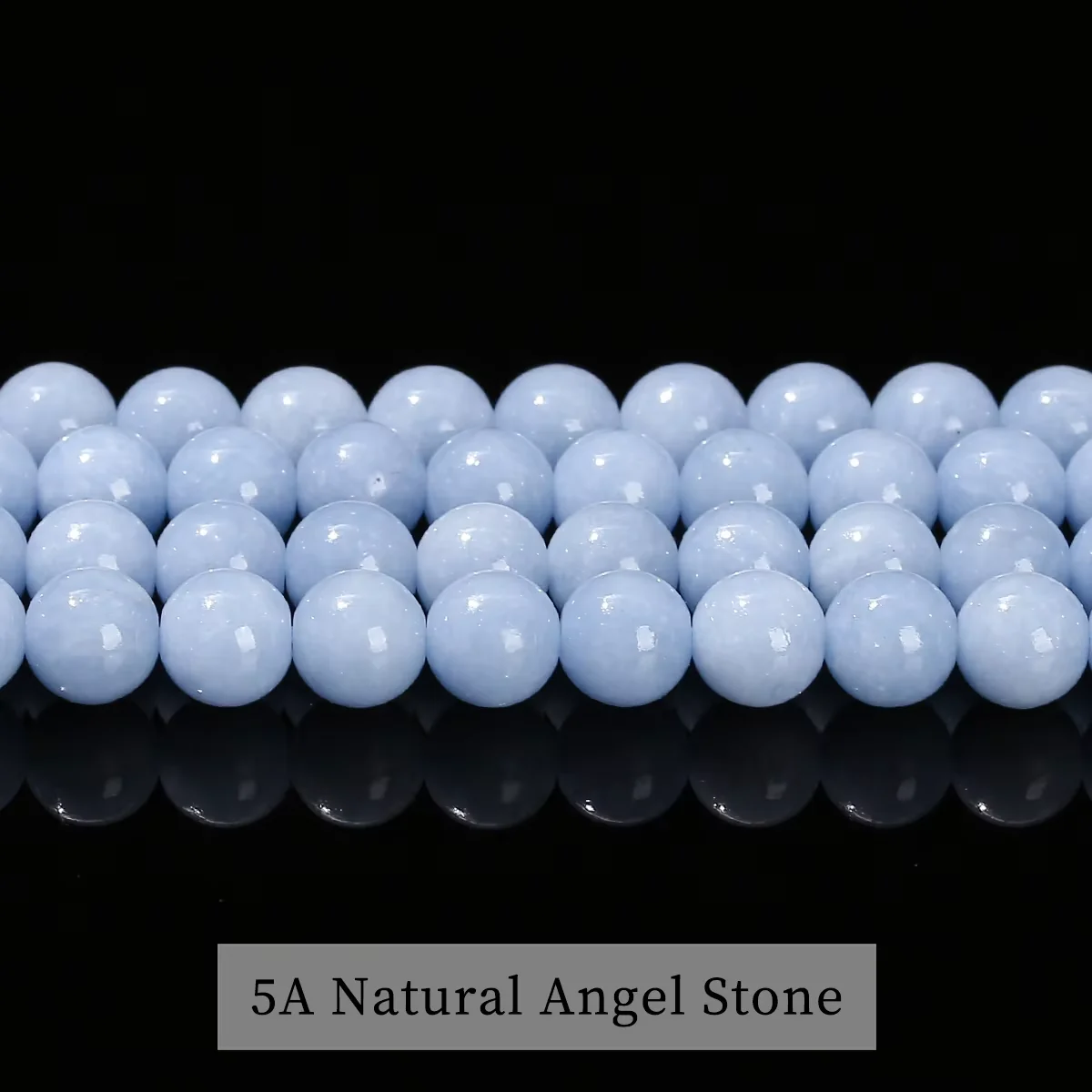 No_4361_5A Natural Angel Stone Beads_8mm_(Sold Per Strand)