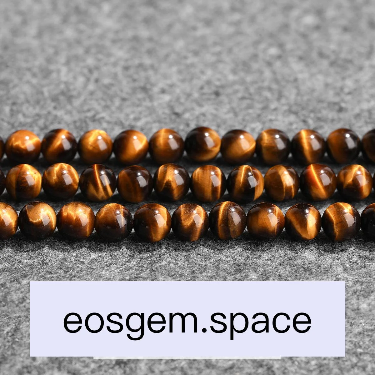 No_4439_7A Natural Yellow Tiger Eyes Stone Beads_12mm_(Sold Per Strand)