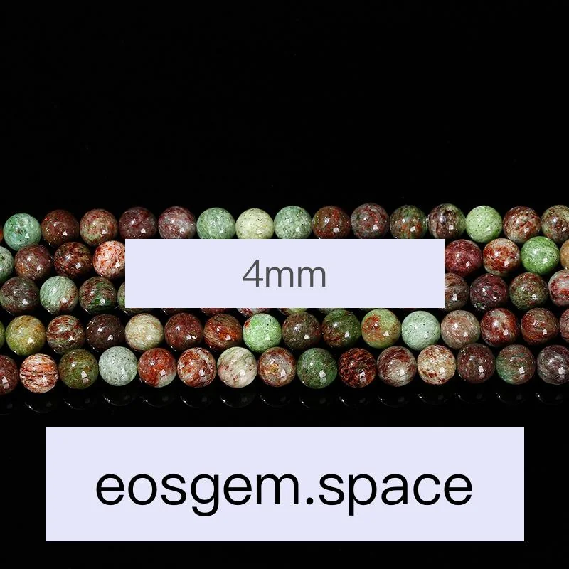 No_4736_Natural Green Wood Stone Beads_4mm_(Sold Per Strand)