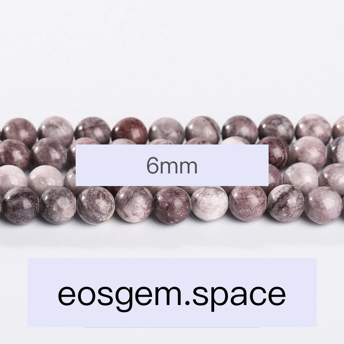 No_4740_Natural Purple Wood Strips Stone Beads_6mm_(Sold Per Strand)