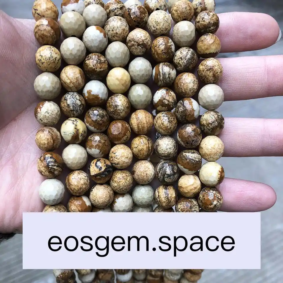 No_4781_Natural Faceted Picture Jasper Beads_4mm_(Sold Per Strand)
