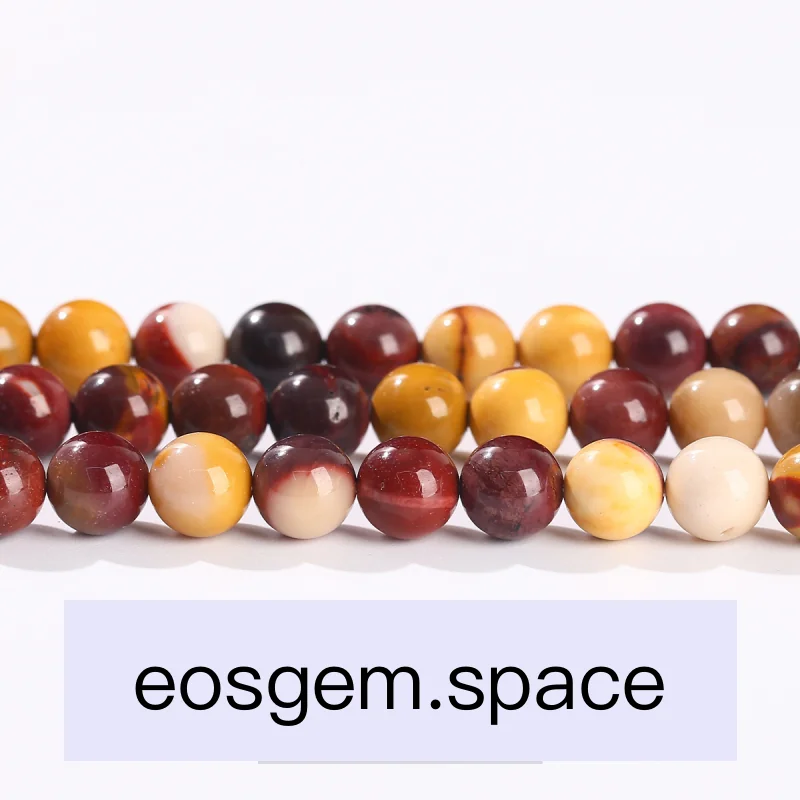 No_4789_Natural Mookaite Stone Beads_8mm_(Sold Per Strand)