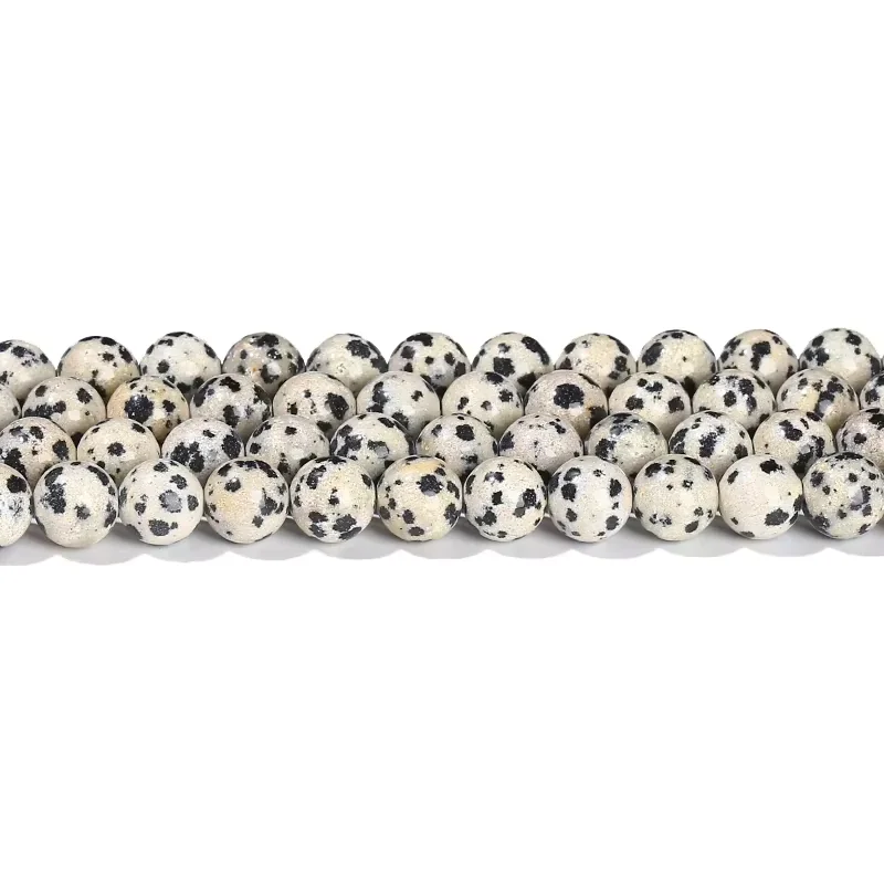 No_4793_Natural Dalmatian Jasper Beads_4mm_(Sold Per Strand)