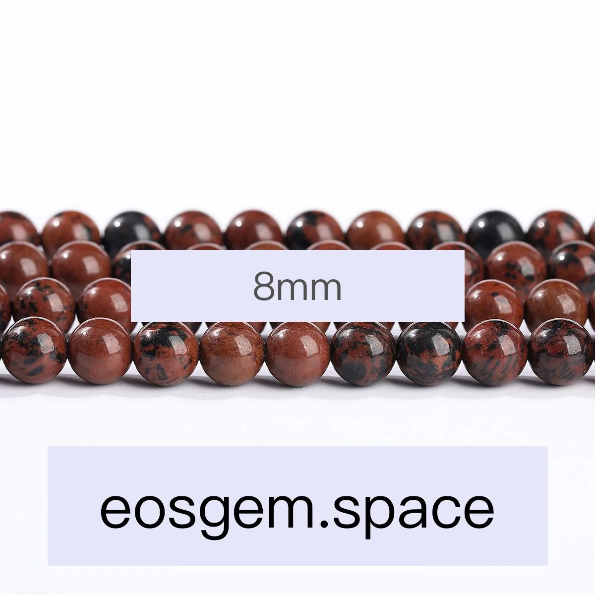 No_4975_Natural Gold Swan Stone Beads_8mm_(Sold Per Strand)