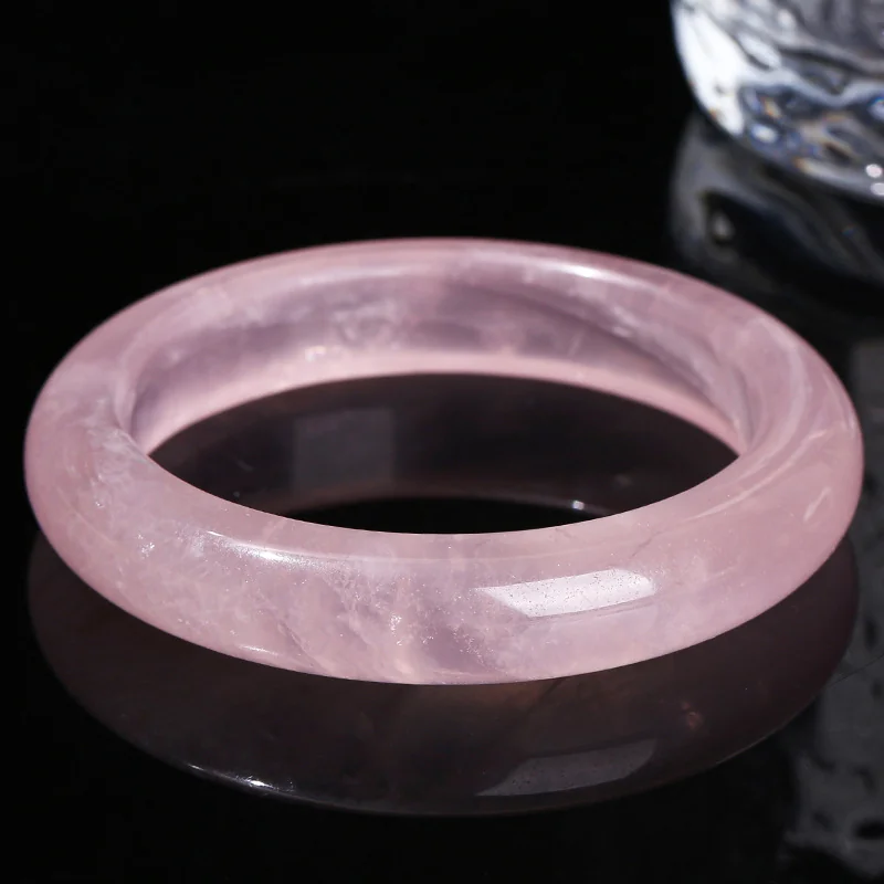 No_6285_Natural Powder Crystal Bracelet_61-62mm_(Sold Per Strand)