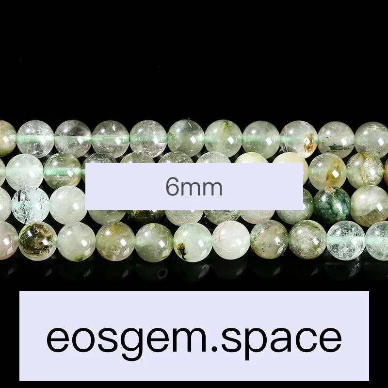 No_7359_Natural Green Quartz Beads_6mm_(Sold Per Strand)