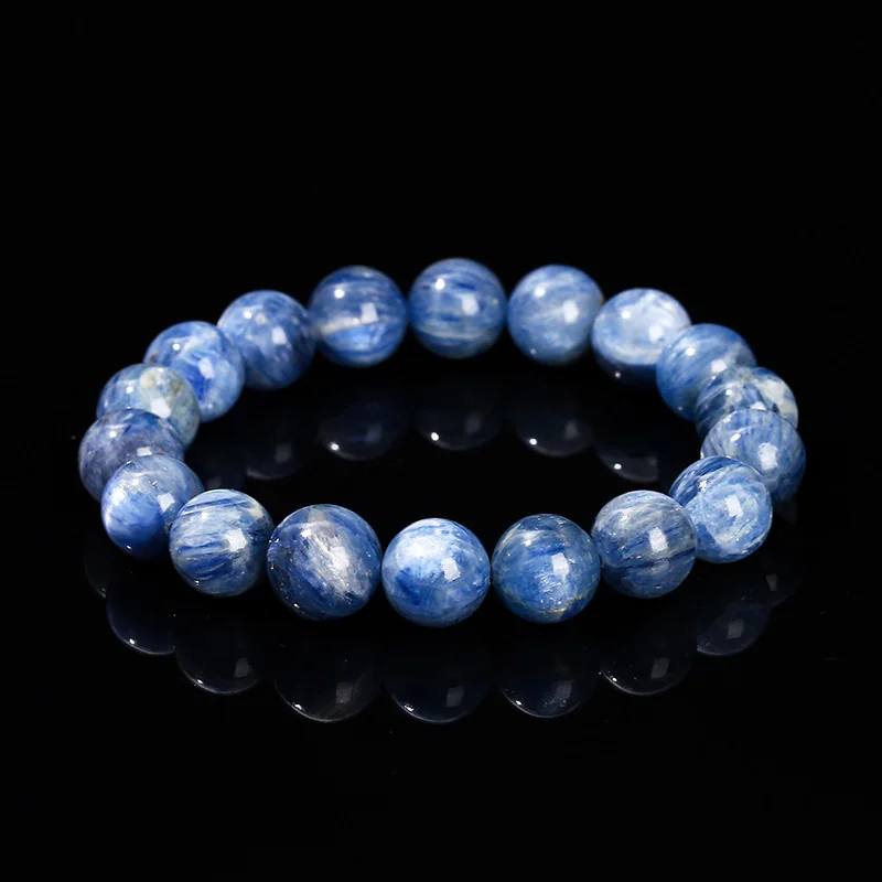No_3064_Natural Brazilian Kyanite Bracelet_9mm_(Sold Per Strand)
