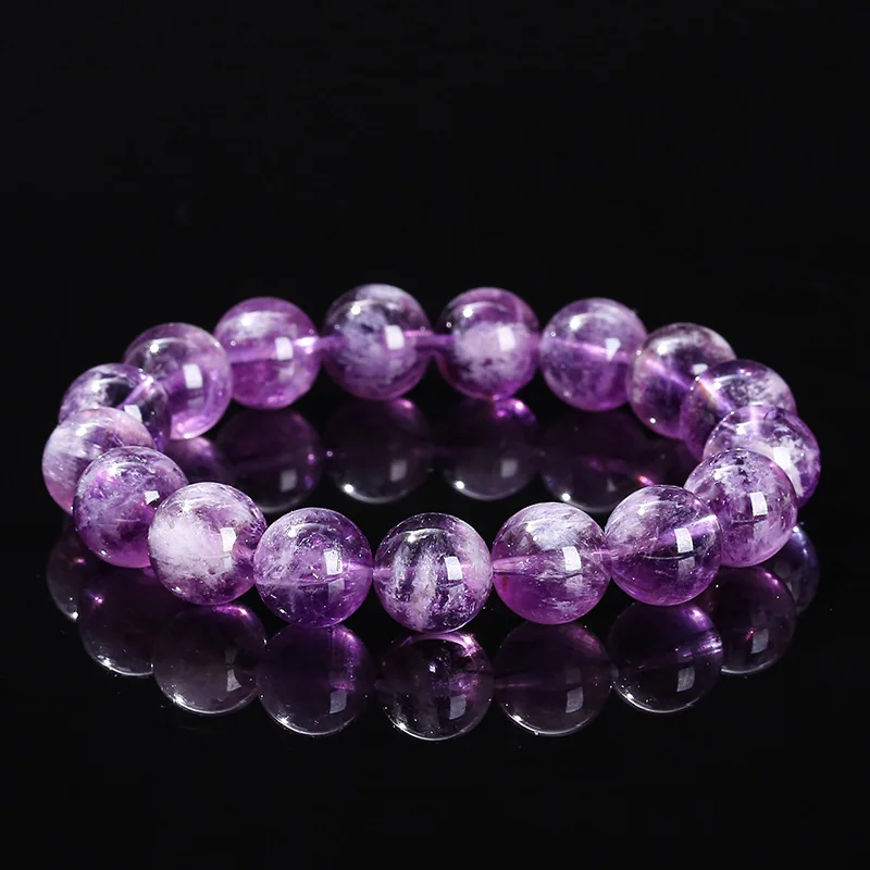 No_3118_3A Natural Purple Yellow Citrine Bracelet_7mm_(Sold Per Strand)