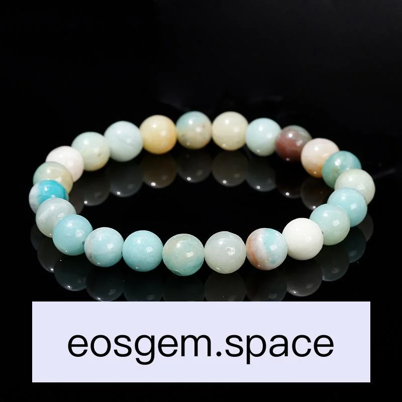 No_3292_3A Natural Amazonite Bracelet_8mm_(Sold Per Strand)