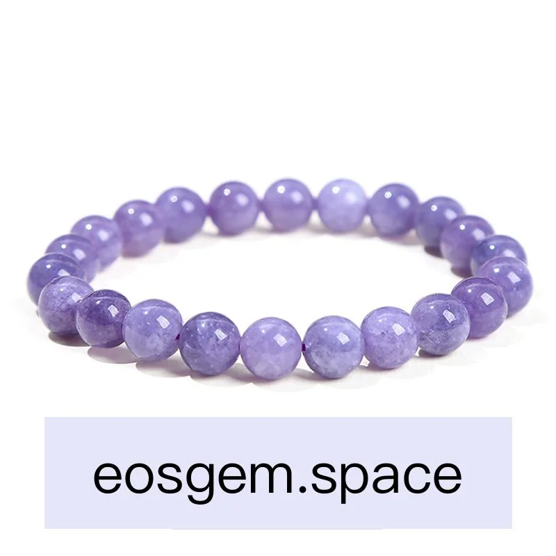 No_3300_Enhanced Purple Aquamarine Bracelet_6mm_(Sold Per Strand)