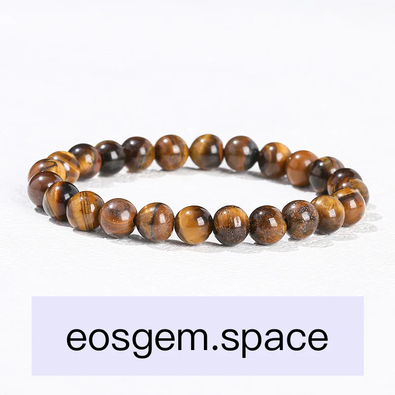 No_3336_1A Natural Yellow Tiger Eye Bracelet_6mm_(Sold Per Strand)
