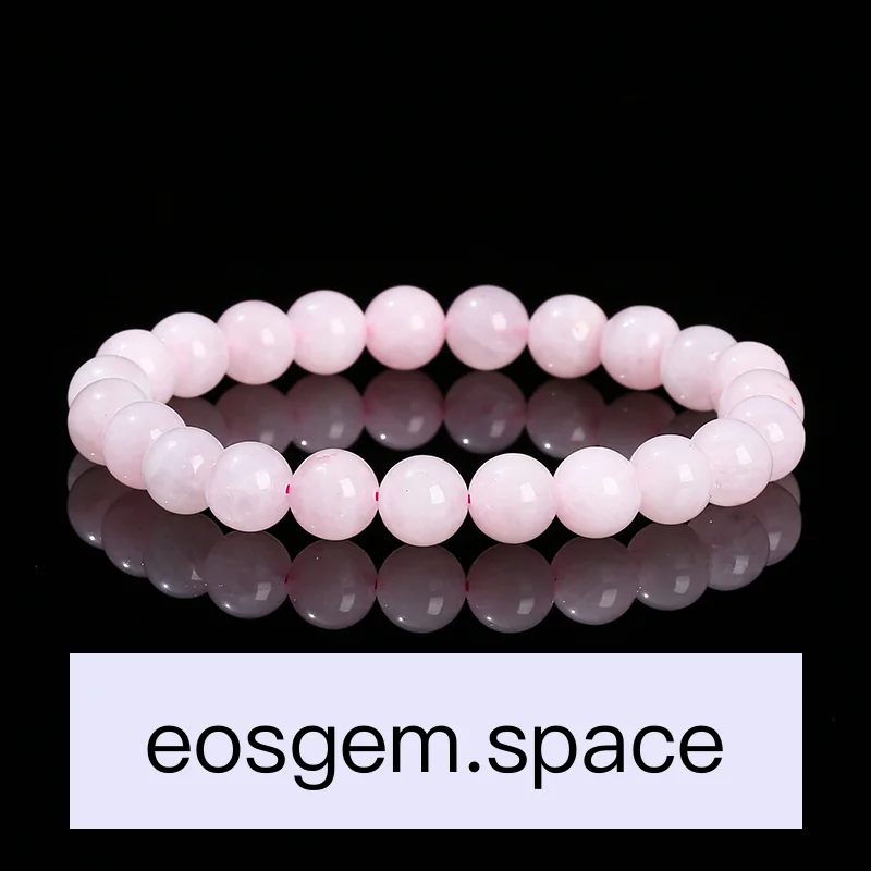 No_3430_Natural High‑Dense Rose Quartz Bracelet_6mm_(Sold Per Strand)