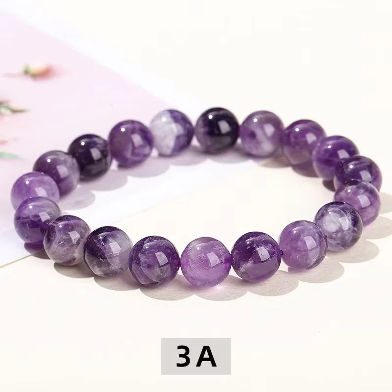 No_3438_3A Natural Dream Amethyst Bracelet_6mm_(Sold Per Strand)