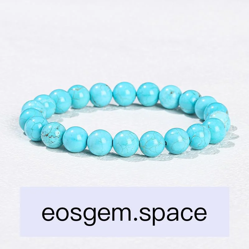 No_3479_Enhanced Turquoise Bracelet_8mm_(Sold Per Strand)