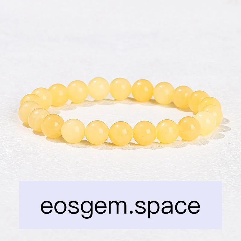 No_3537_5A Natural Beige Jade Bracelet_8mm_(Sold Per Strand)